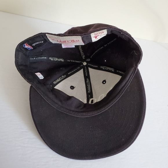 Vintage Mitchell & Ness NBA Brooklyn Nets Structured Fitted Cap Hat - Picture 6 of 9